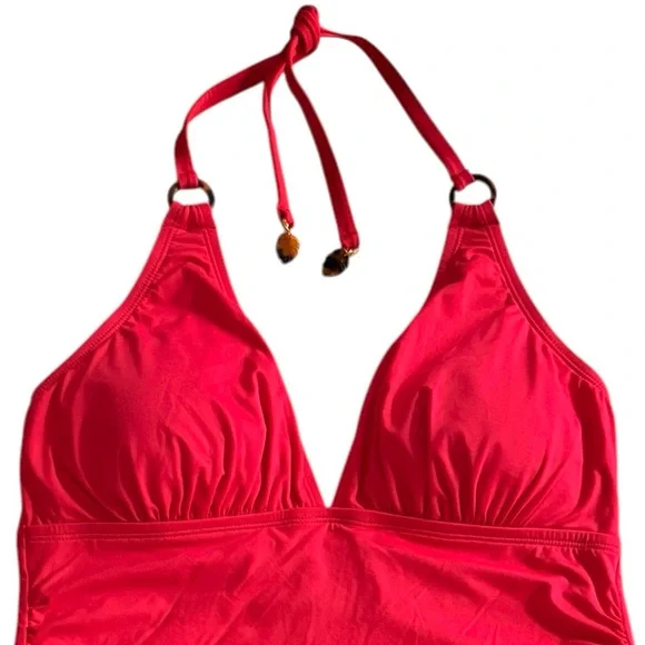 Tommy Bahama Pearl Halter Tankini Top - Picture 6 of 11